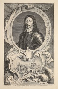 Portræt af Thomas, Lord Fairfax, illustration fra 