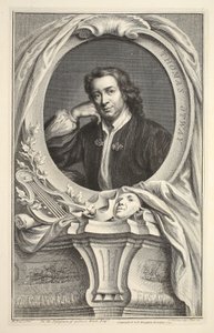 Portræt af Thomas Otway, illustration fra 