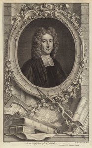 Samuel Clarke, engelsk filosof og præst (gravering)