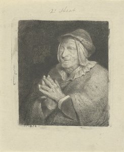 Gammel dame af Jacobus Ludovicus Cornet
