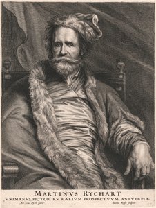 Martinus Rychart, Unimanus, maler af landdistriktsudsigter i Antwerpen af Jacobus Neeffs