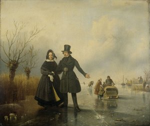 Portræt af hr. og fru Thijssen af Jacobus Sorensen