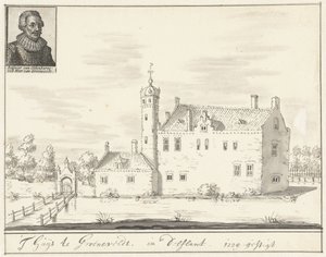 Groenevelt Slot i Delfland af Jacobus Stellingwerff
