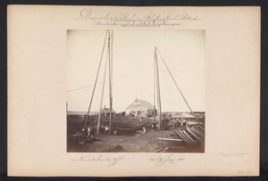 Nedre damppumpestation med centrifugalpumper / Nieuwerkerk aan den IJssel den 15. juni 1868 (titel på objekt) Genvinding af søerne i Schieland øst for Rotterdam (serietitel på objekt)