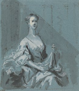 Portræt af en Dame af Jacopo Amigoni