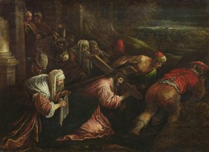 Kristus bærer korset, ca. 1570-80