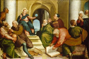 Kristus blandt lægerne, 1539