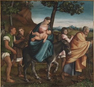 Flugten til Egypten, 1534