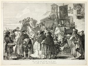 Tandtrækkeren, plade ni fra udvalg af billeder fra venetianske samlinger af Jacopo Leonardis