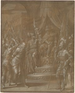 Kristus før Herodes af Jacopo Ligozzi