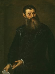 Portræt af en gentleman, ca. 1590. af Jacopo Palma