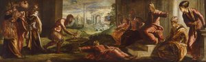 Mucius Scaevola af Jacopo Robusti Tintoretto