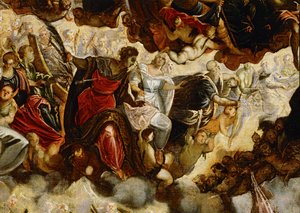 Paradis ... (maleri på lærred) af Jacopo Robusti Tintoretto