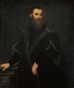 Portræt af Lorenzo Soranzo 1519-1575, 1553 af Jacopo Robusti Tintoretto
