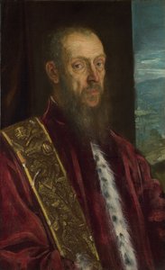 Portræt af Vincenzo Morosini, ca. 1575 af Jacopo Robusti Tintoretto