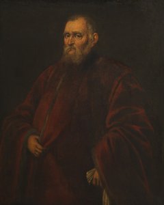 Portræt af en venetiansk prokurator, ca. 1575-1600 af Jacopo Robusti Tintoretto