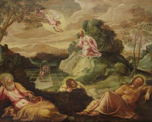 Kvalen i haven af Jacopo Robusti Tintoretto