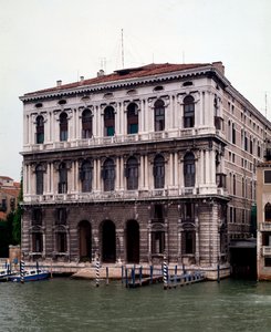 Facaden af Corner della Ca Grande-paladset