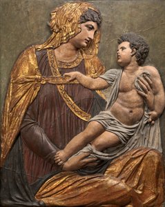 Madonna og barn, ca. 1550. af Jacopo Sansovino
