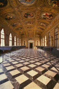 Sala Dorata, bygget 1537-88 af Jacopo Sansovino