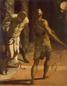 The flagellation of Christ, 1570