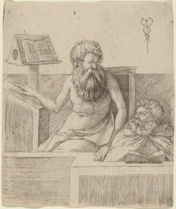 To filosoffer, ca. 1509. af Jacopo de Barbari