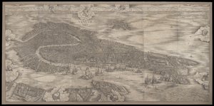 Udsigt over Venedig, 1500