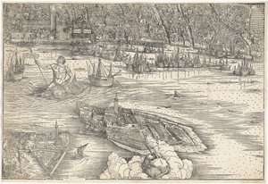 Udsigt over Venedig [nederste midterblok]