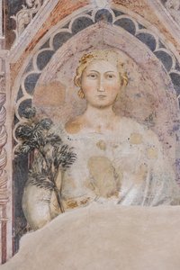 Allegori om dialektikken (fresko) af Jacopo di Cione