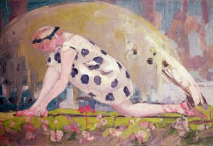 Danseren (olie på lærred)