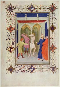 MS 11060-11061 Korsets timer: Tierce, Kristi flagelation, fra 