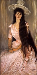 Den Lyserøde Rose af Jacques-Emile Blanche