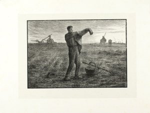 Aften af Jacques Adrien Lavieille