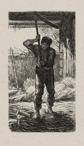 Tærskemaskine af Jacques Adrien Lavieille