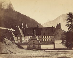 [Klosteret i G. Chartreuse] af Jacques Alexandre Ferrier