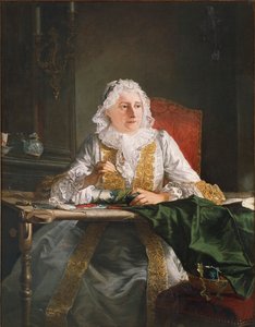 Portræt af Madame Crozat