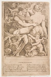 Den brændende Jupiter af Jacques Androuet Ducerceau d.Æ.