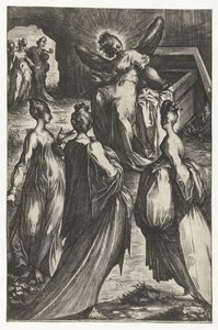 De tre Marys ved graven af Jacques Bellange
