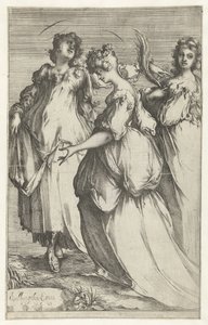 Tre hellige kvinder af Jacques Bellange