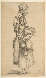Gardener, fra Hortulanae-serien. af Jacques Bellange