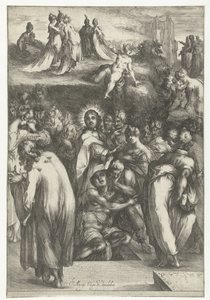 Opdragelse af Lazarus af Jacques Bellange