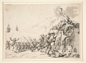 Angreb på et fort fra havet