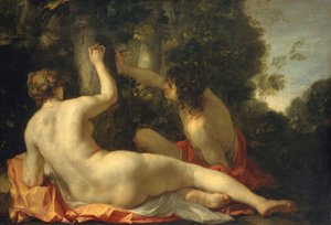 Angelica og Medoro, ca. 1630