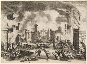 5. akt fra serien »Soliman« af Jacques Callot