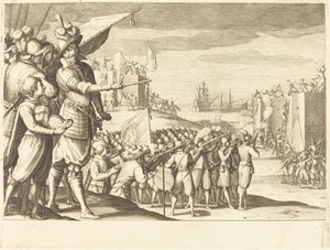 Angreb på to fæstninger af Jacques Callot