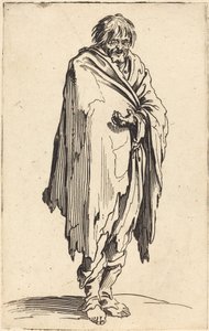 Tigger med bare hoved og fødder af Jacques Callot