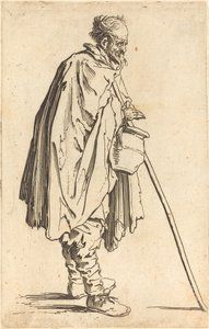 Tigger med Pot, ca. 1622. af Jacques Callot