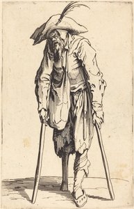 Tigger med træben af Jacques Callot