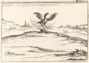 Brændende Phoenix af Jacques Callot