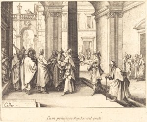 Cæsars mønt af Jacques Callot
